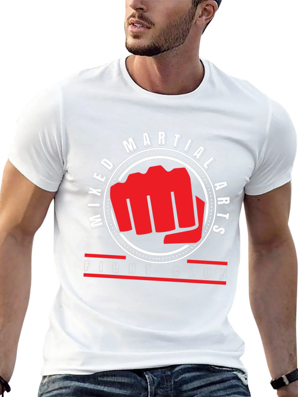 Mixed Martial Arts Fight Club Black T-Shirt