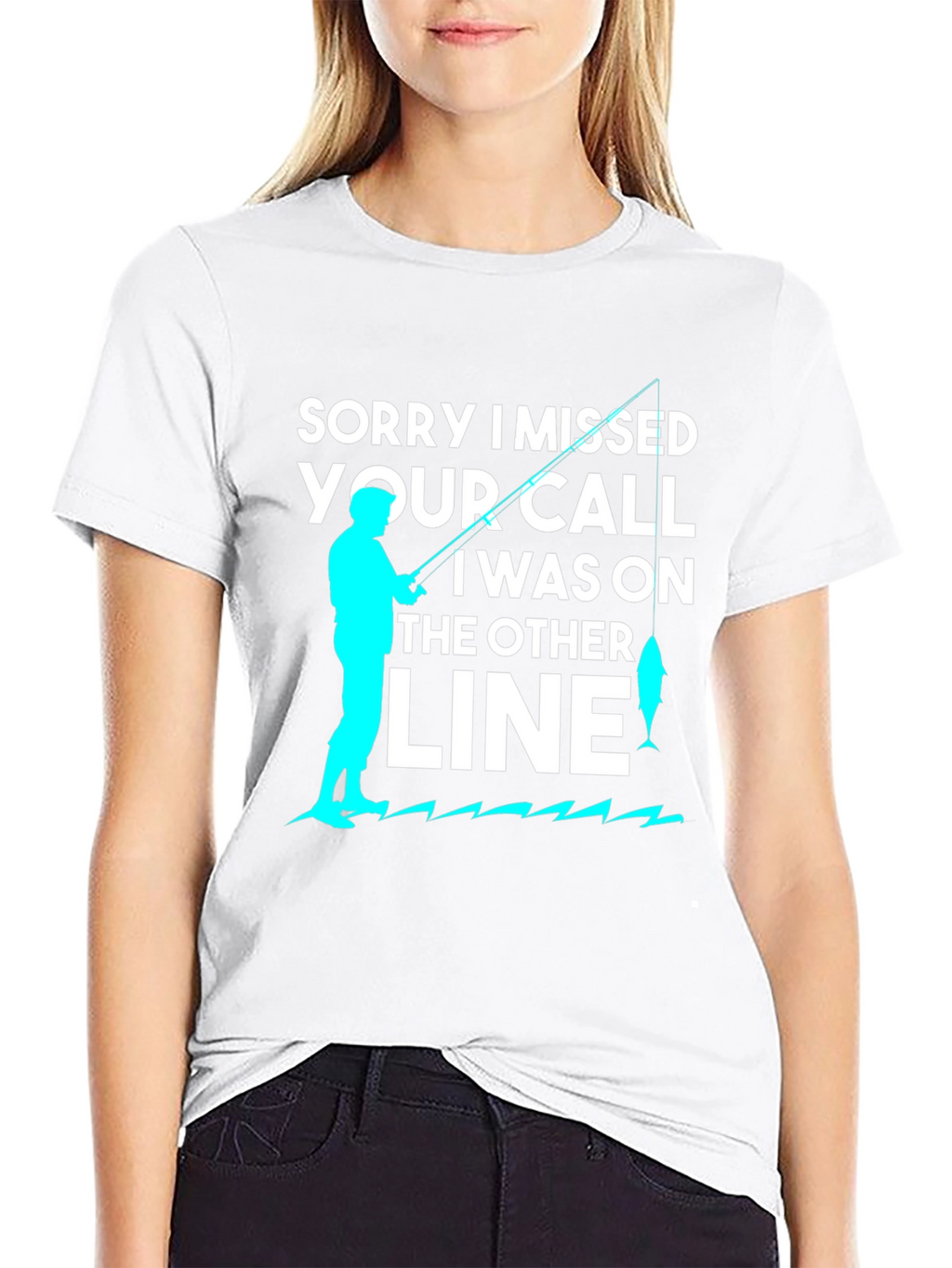 Sorry I Missed Your Call Fishing T-Shirt