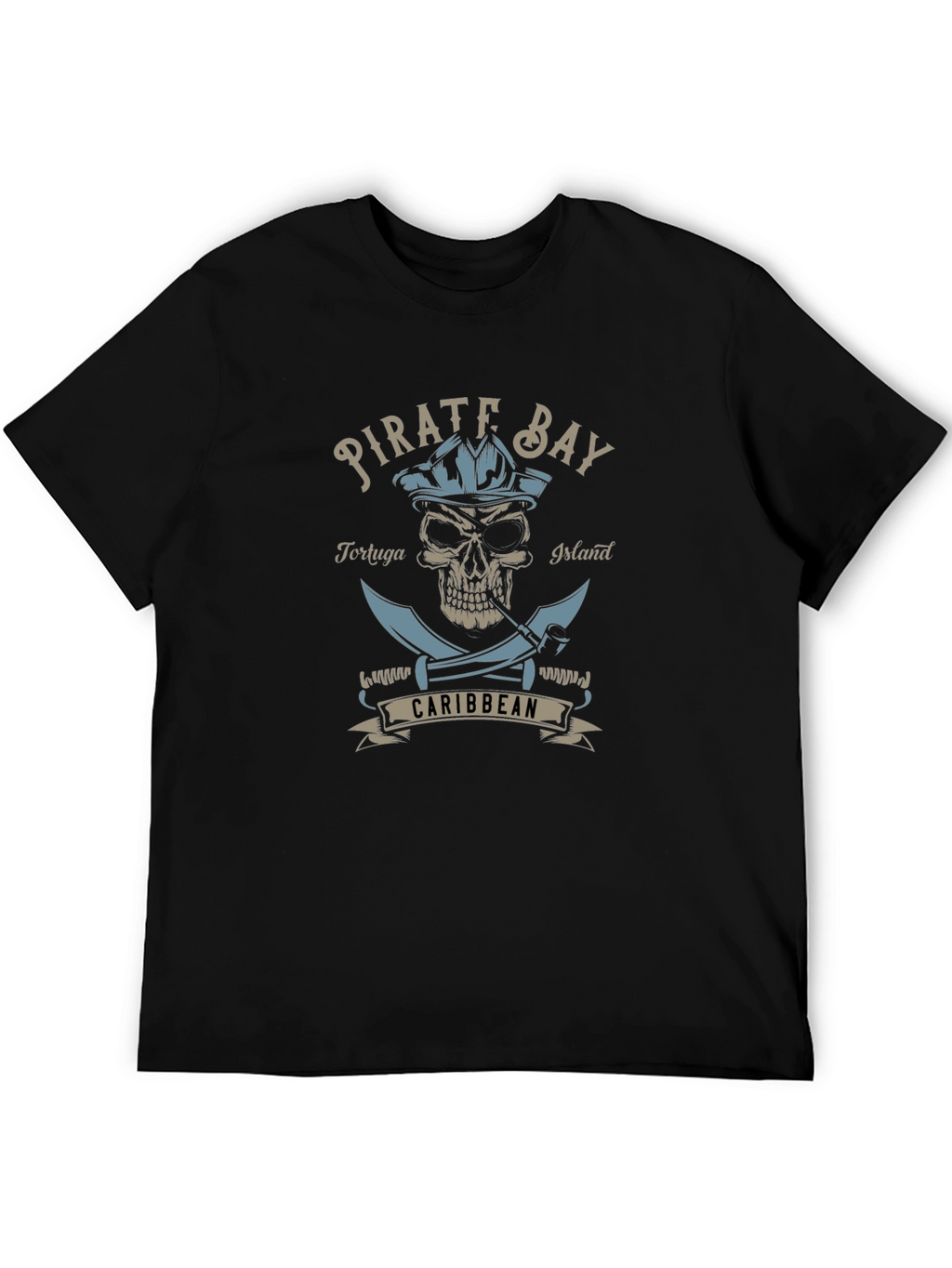 Pirate Bay T-Shirt: Skull & Swords Design