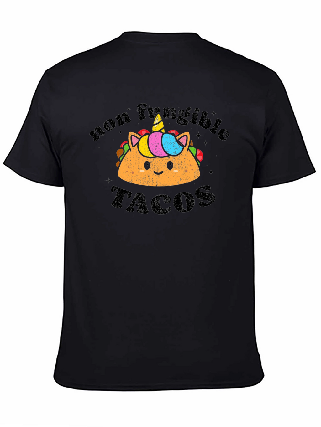 Non Fungible Tacos Black T-Shirt