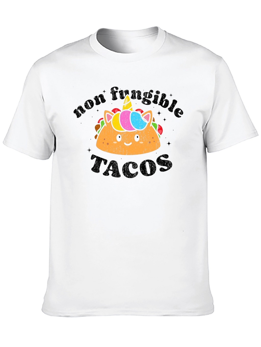 Non Fungible Tacos Black T-Shirt