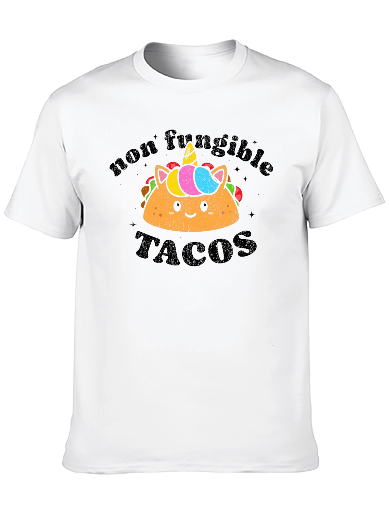 Non Fungible Tacos Black T-Shirt