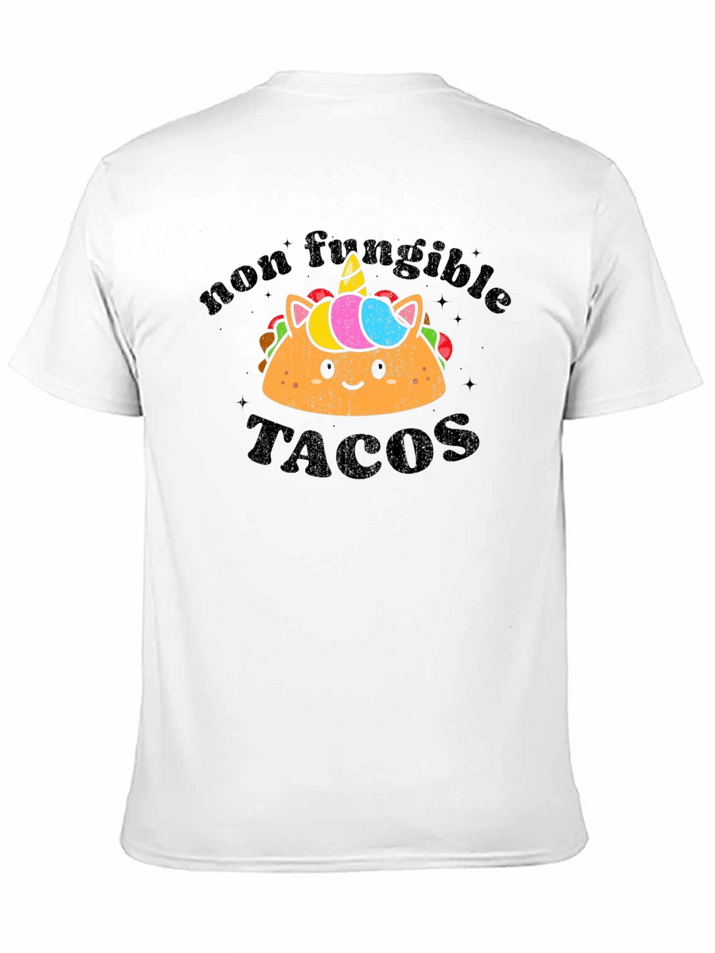 Non Fungible Tacos Black T-Shirt