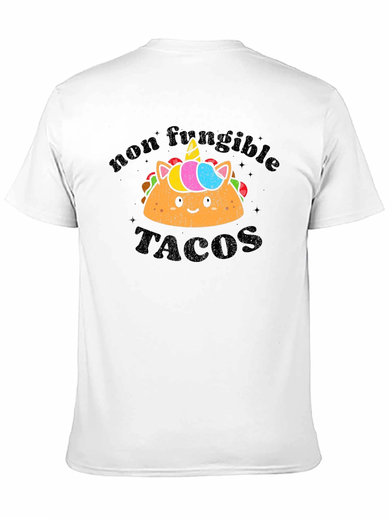 Non Fungible Tacos Black T-Shirt