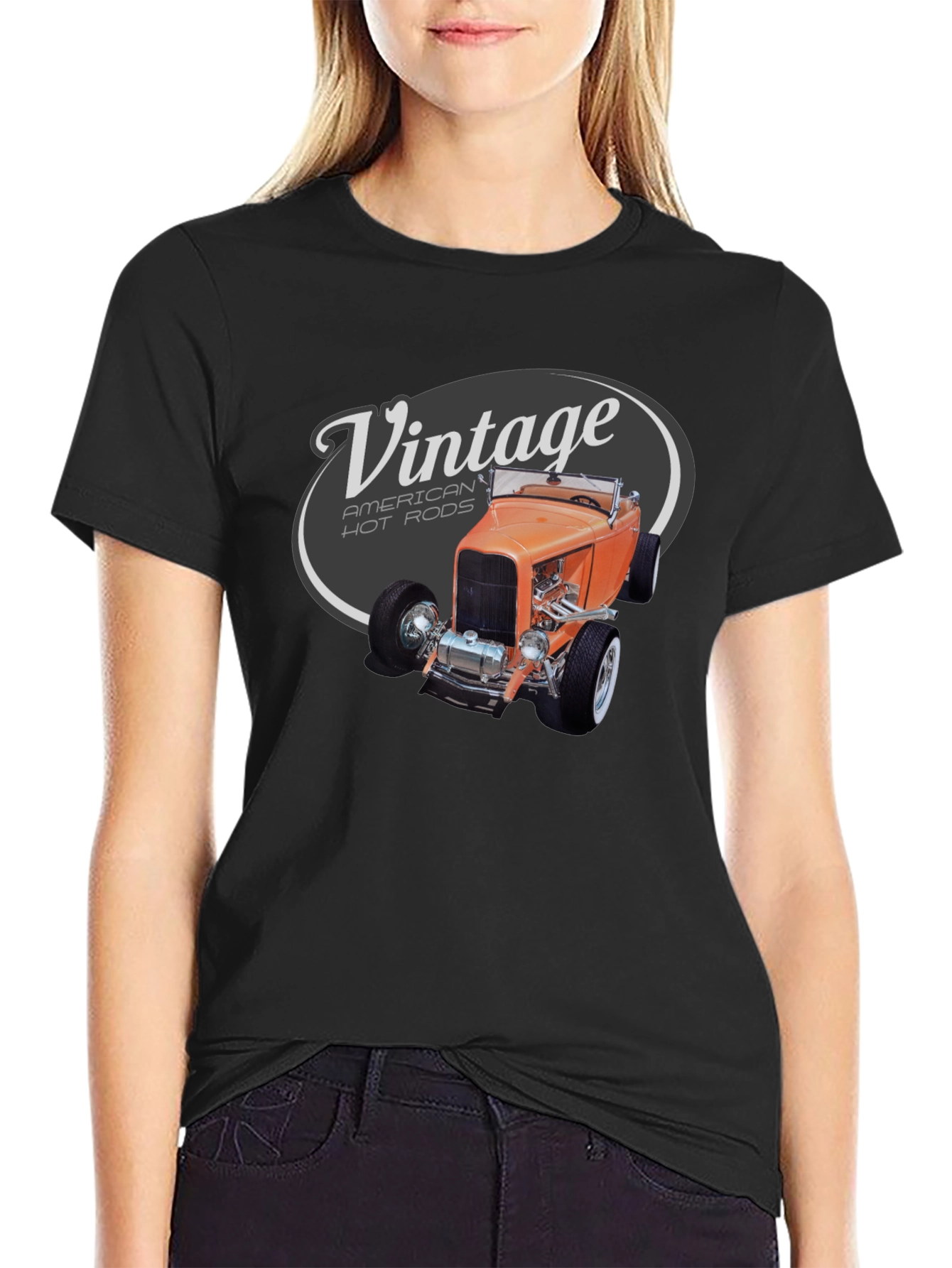 Vintage Hot Rod T-Shirt - Classic Car Design