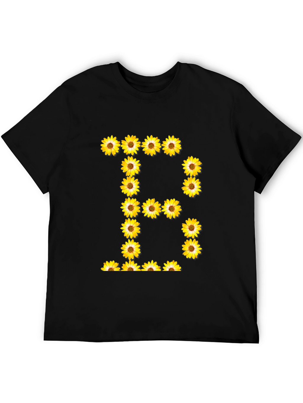 Sunflower Letter B Graphic T-Shirt