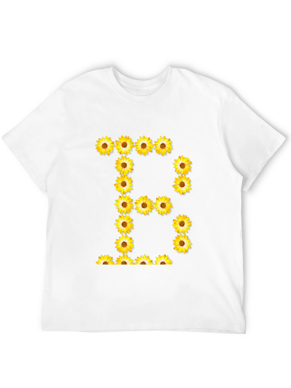 Sunflower Letter B Graphic T-Shirt
