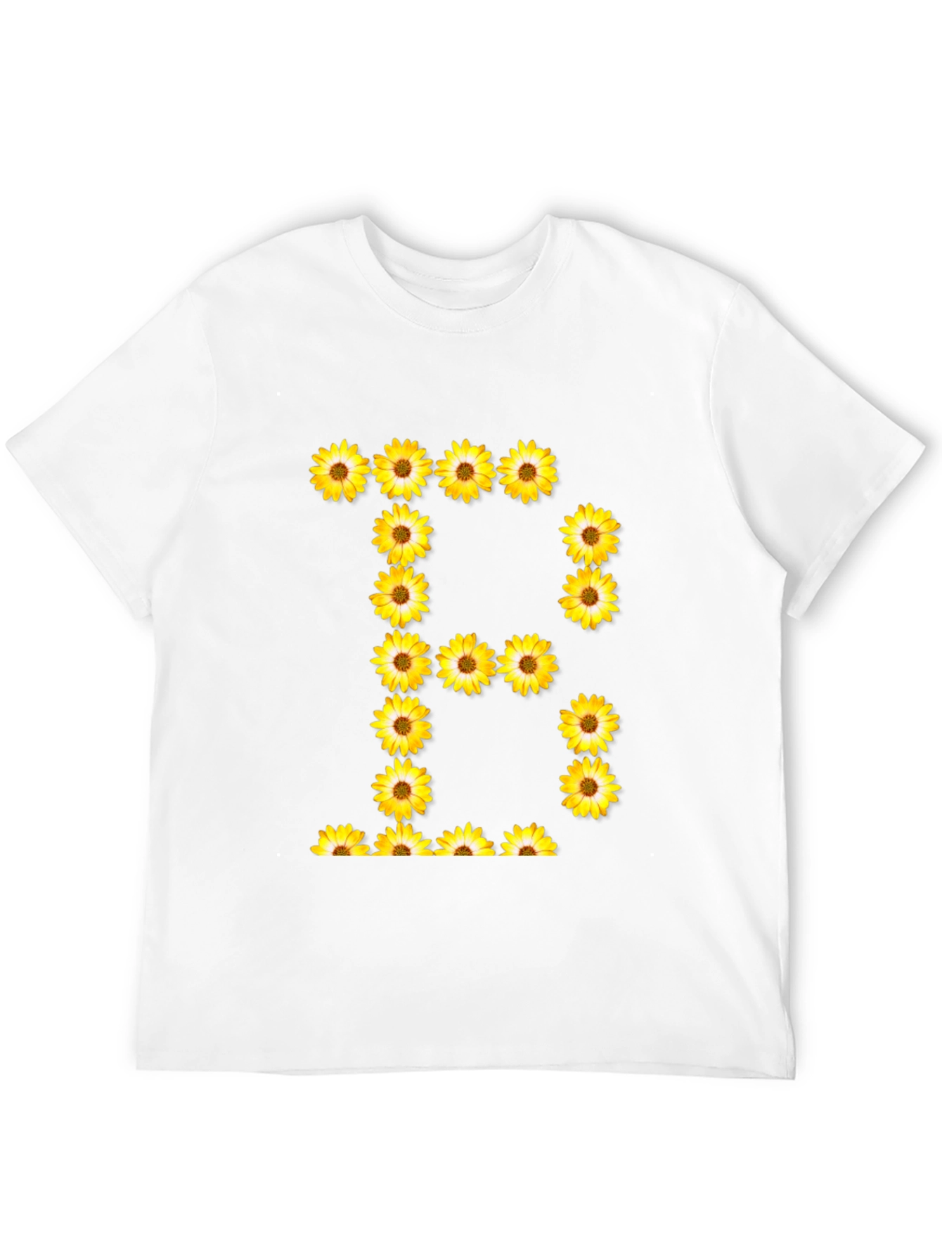 Sunflower Letter B Graphic T-Shirt