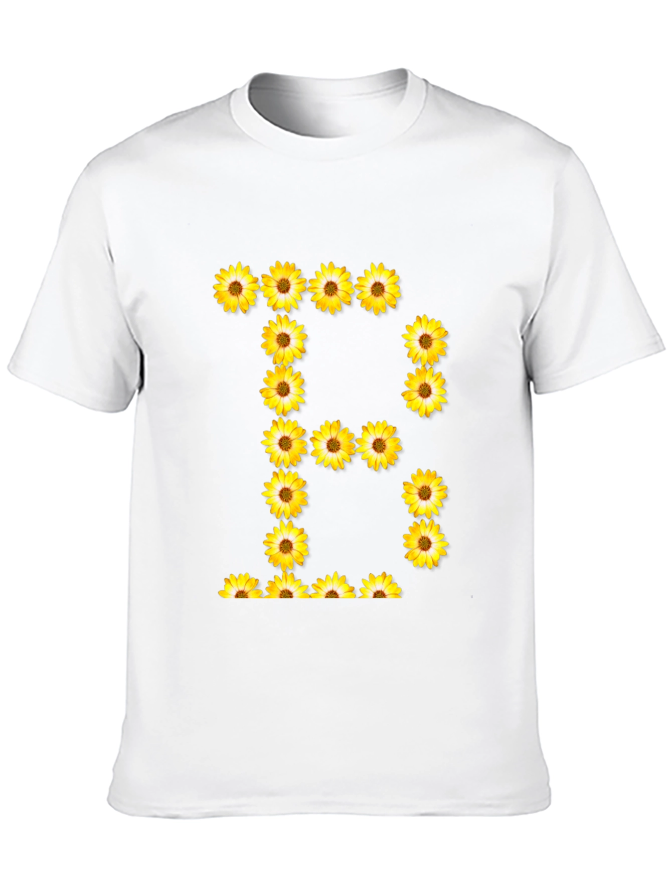 Sunflower Letter B Graphic T-Shirt