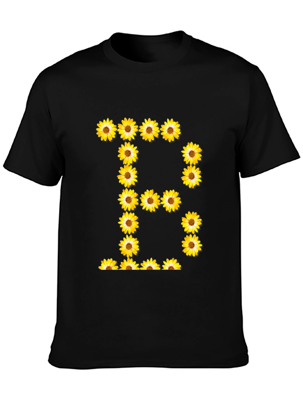 Sunflower Letter B Graphic T-Shirt