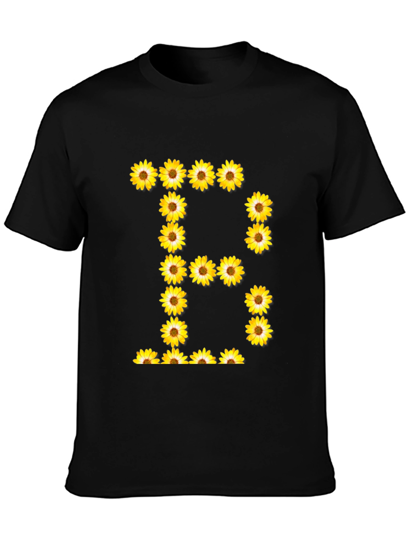 Sunflower Letter B Graphic T-Shirt
