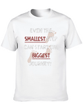Motivational Step Journey Graphic T-Shirt