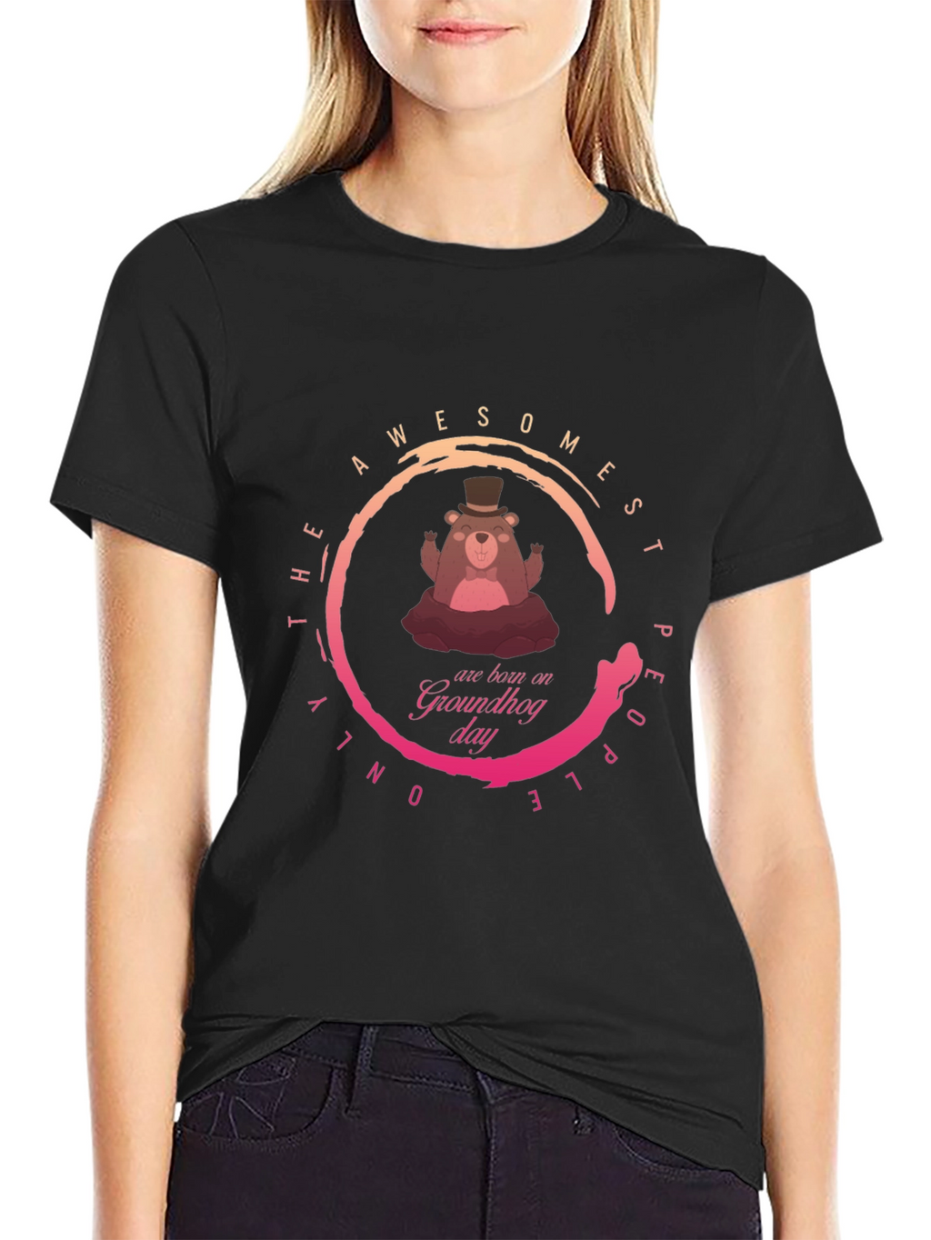 Awesome Groundhog Day T-Shirt
