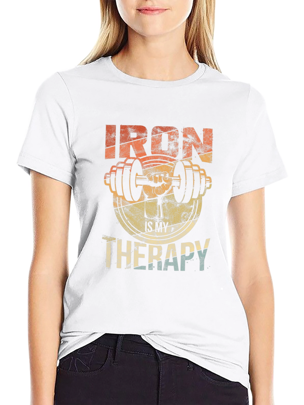 Iron Therapy Graphic Tee - Workout Apparel