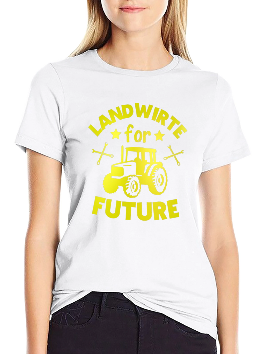 Landwirte for Future Tractor Graphic T-Shirt