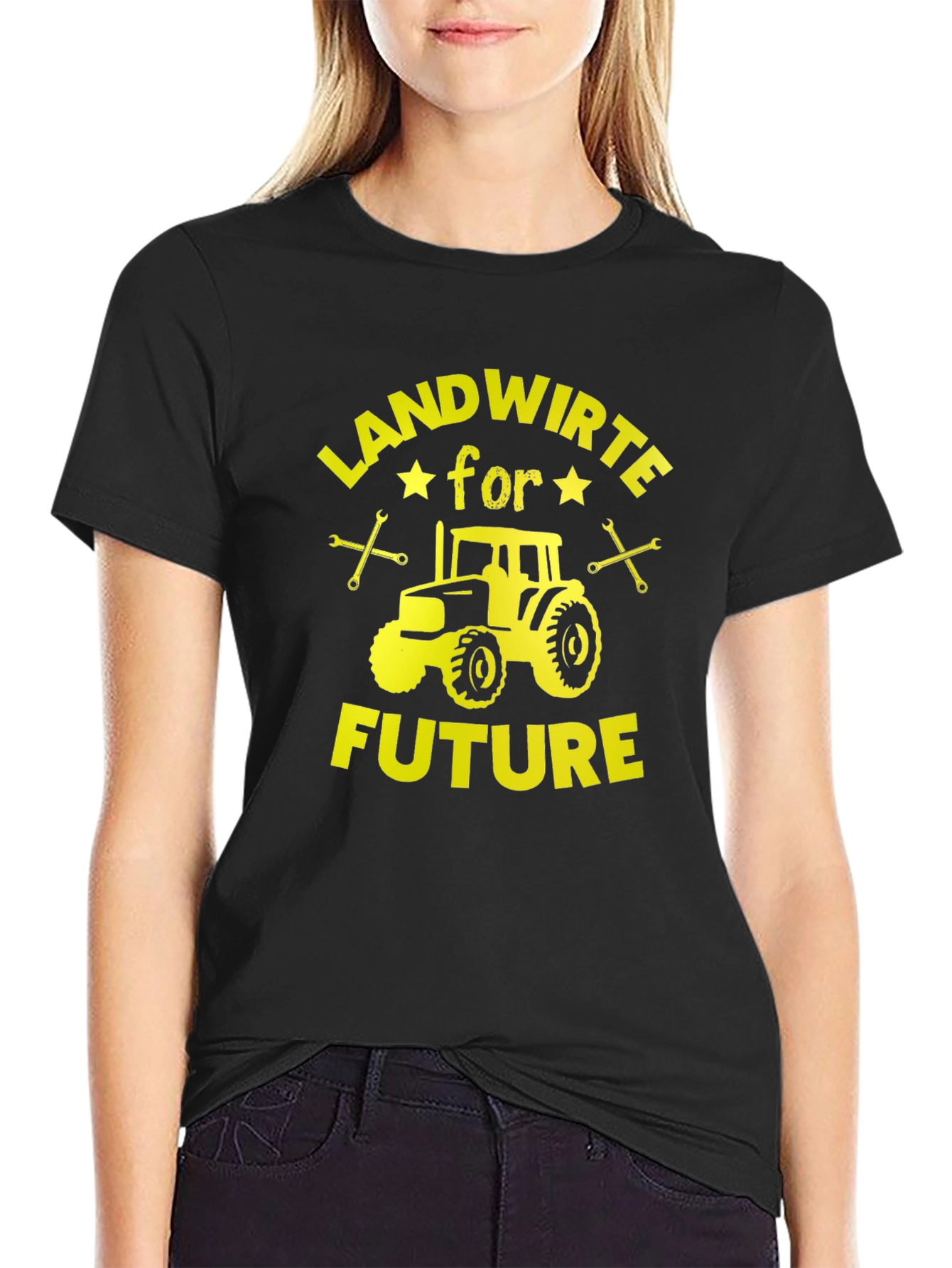 Landwirte for Future Tractor Graphic T-Shirt
