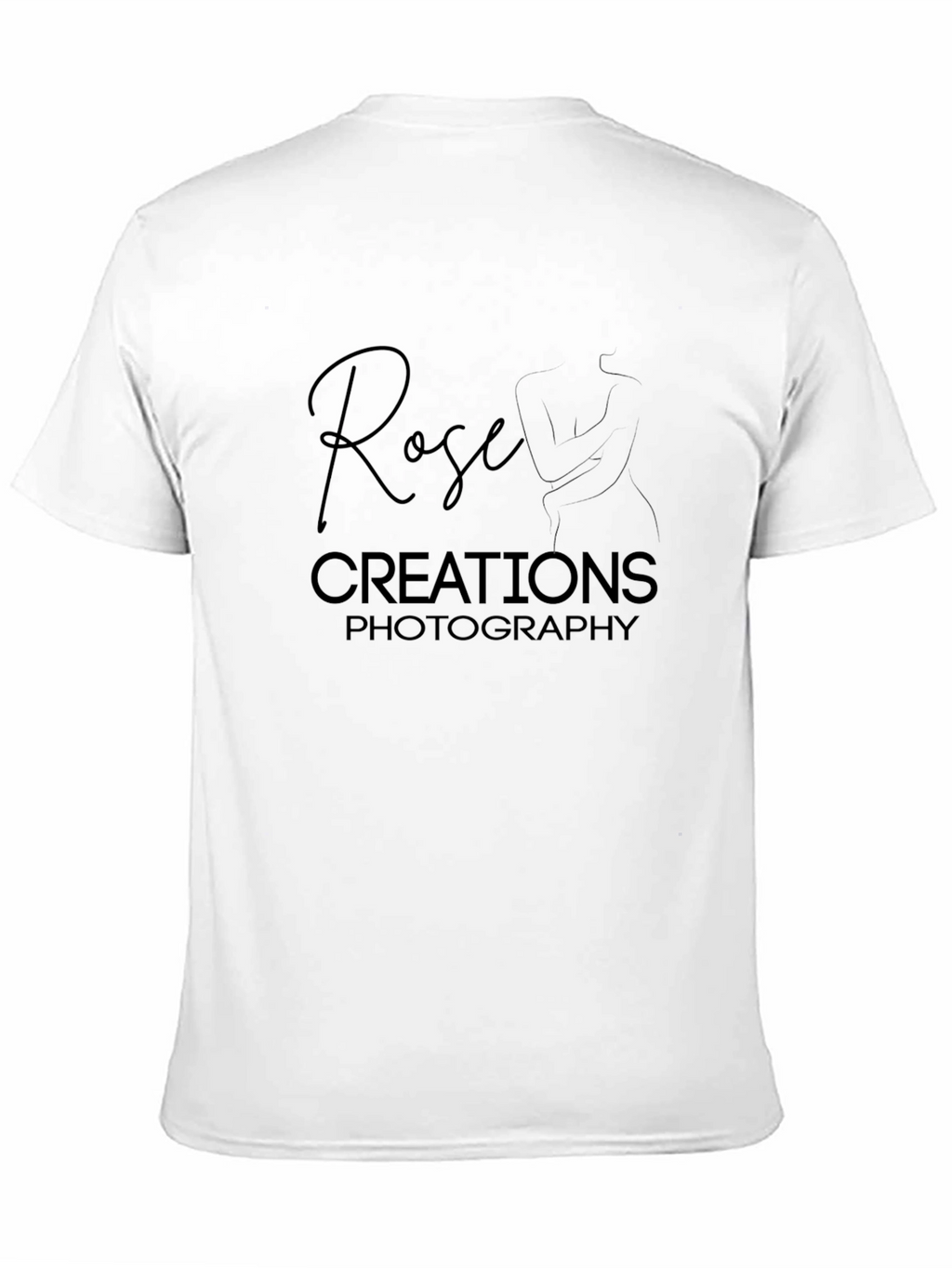 Rose Creations Photography Black T-Shirt