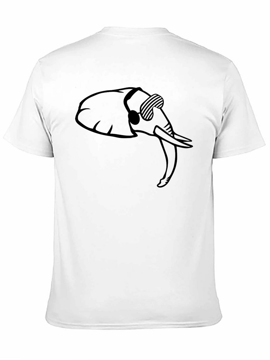 Cool Elephant Tee - Sunglasses Graphic T-Shirt