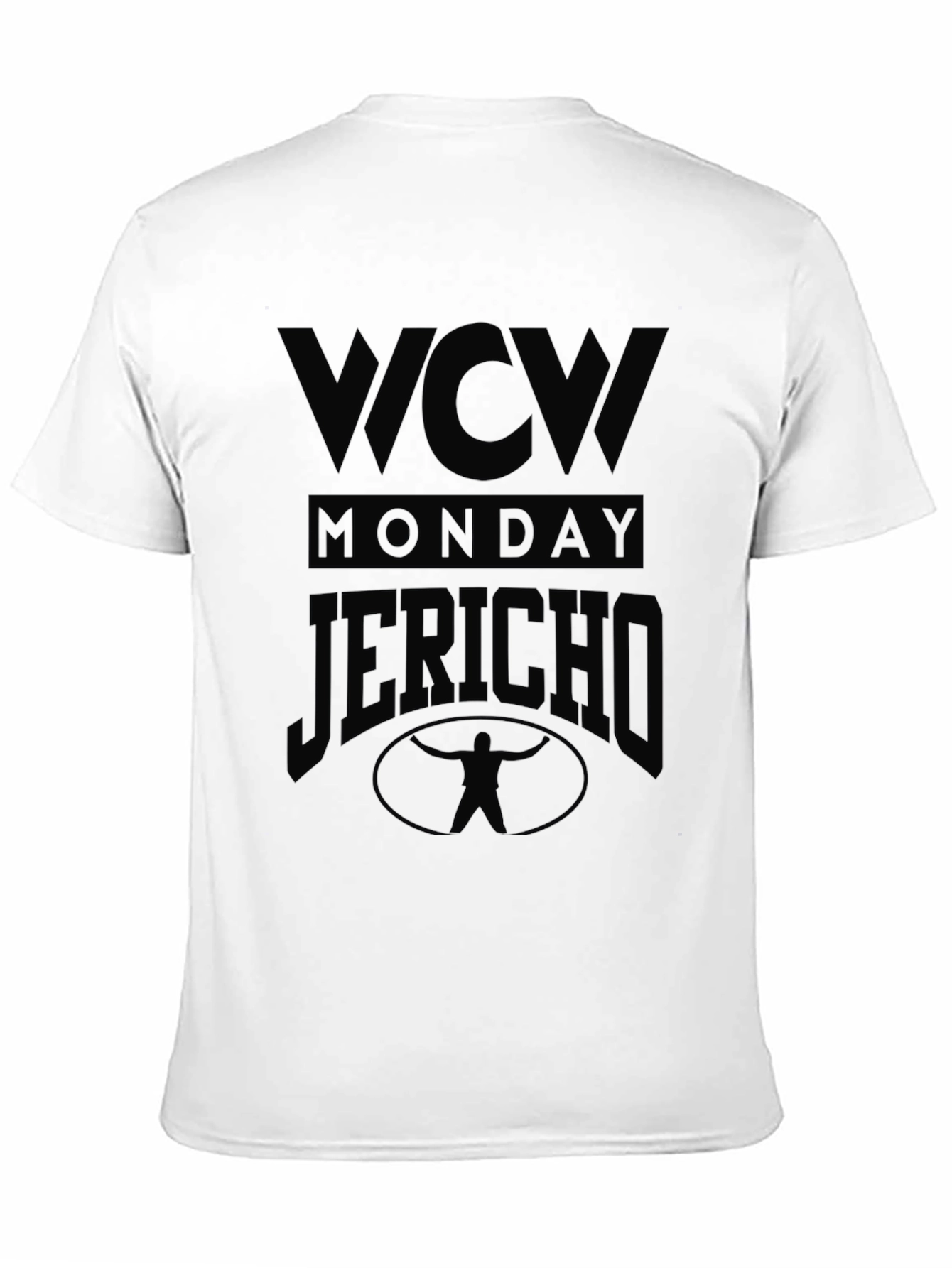 WCW Monday Jericho Black Graphic T-Shirt
