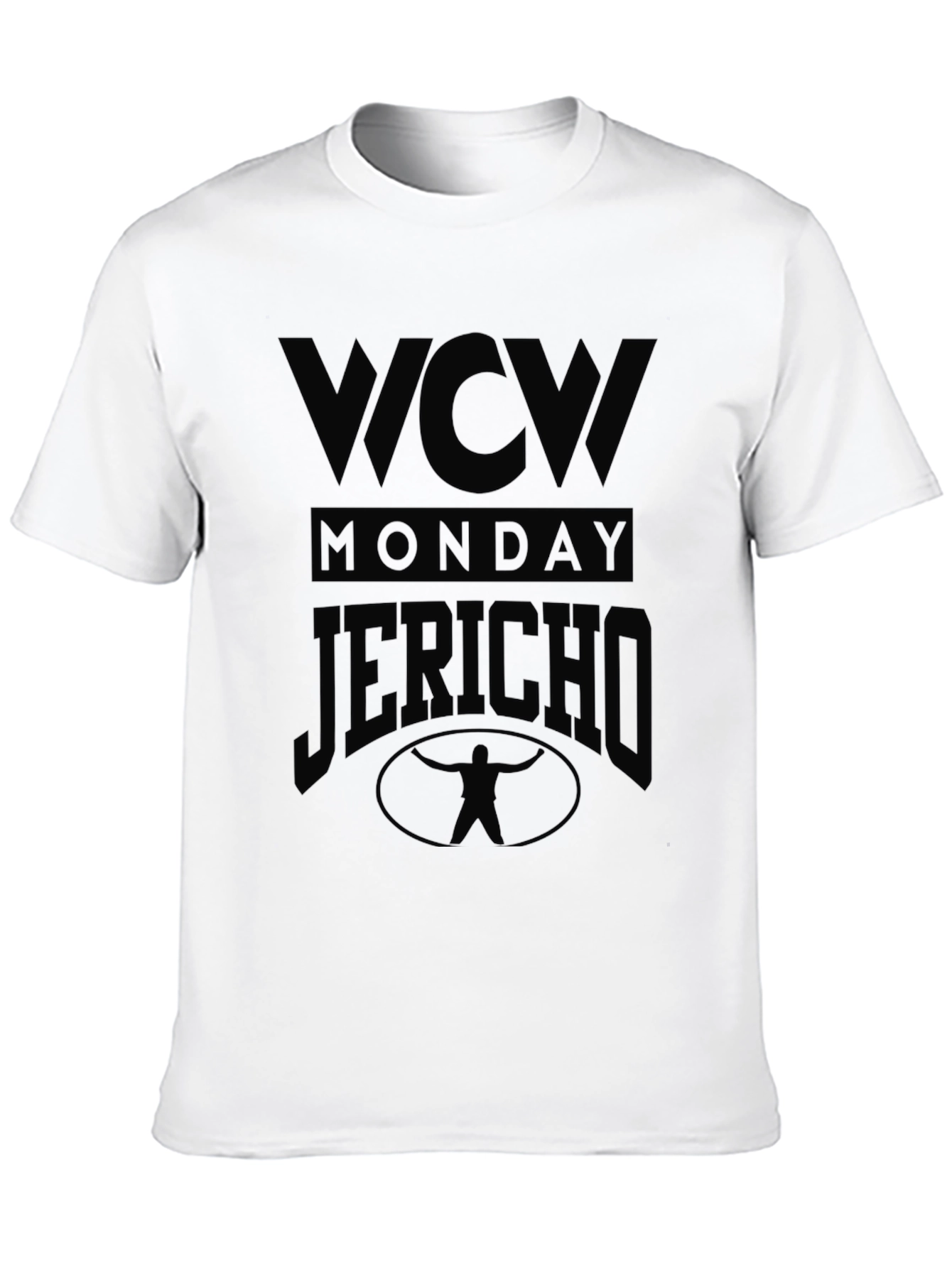 WCW Monday Jericho Black Graphic T-Shirt