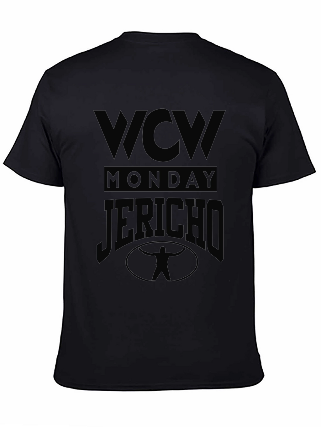 WCW Monday Jericho Black Graphic T-Shirt