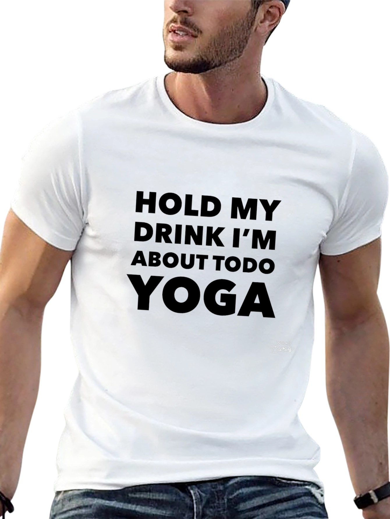 Hold My Drink Yoga T-Shirt
