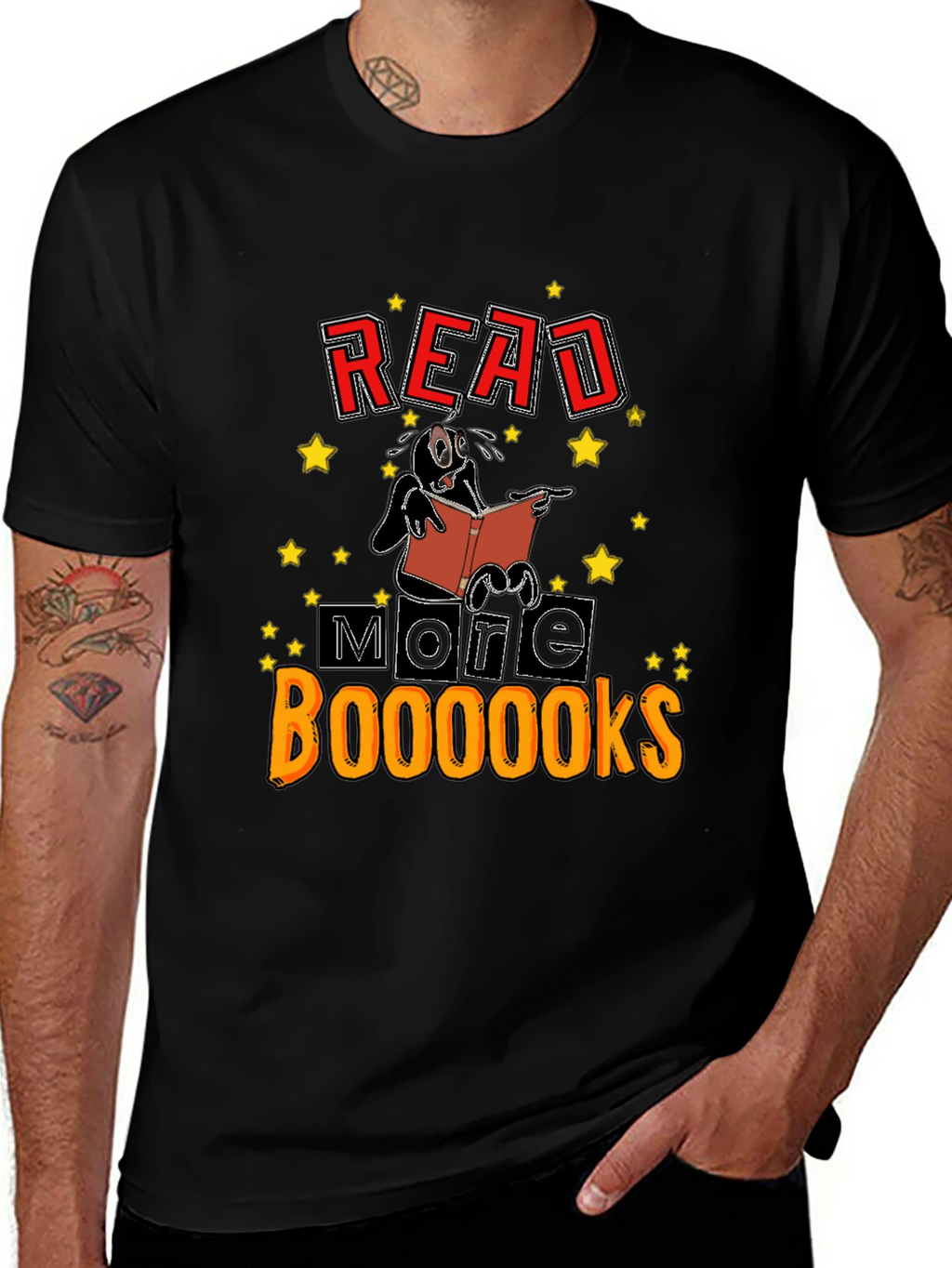 Read More Boooooks T-Shirt Funny Book Lover Tee