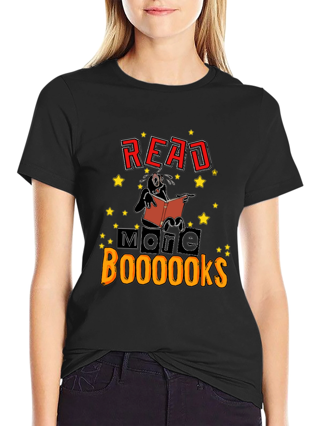 Read More Boooooks T-Shirt Funny Book Lover Tee
