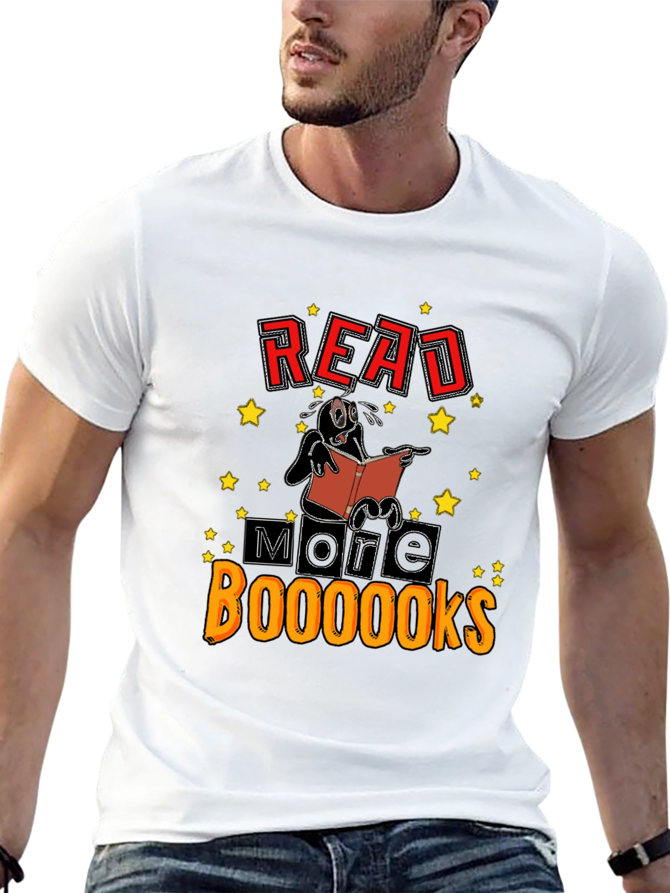 Read More Boooooks T-Shirt Funny Book Lover Tee