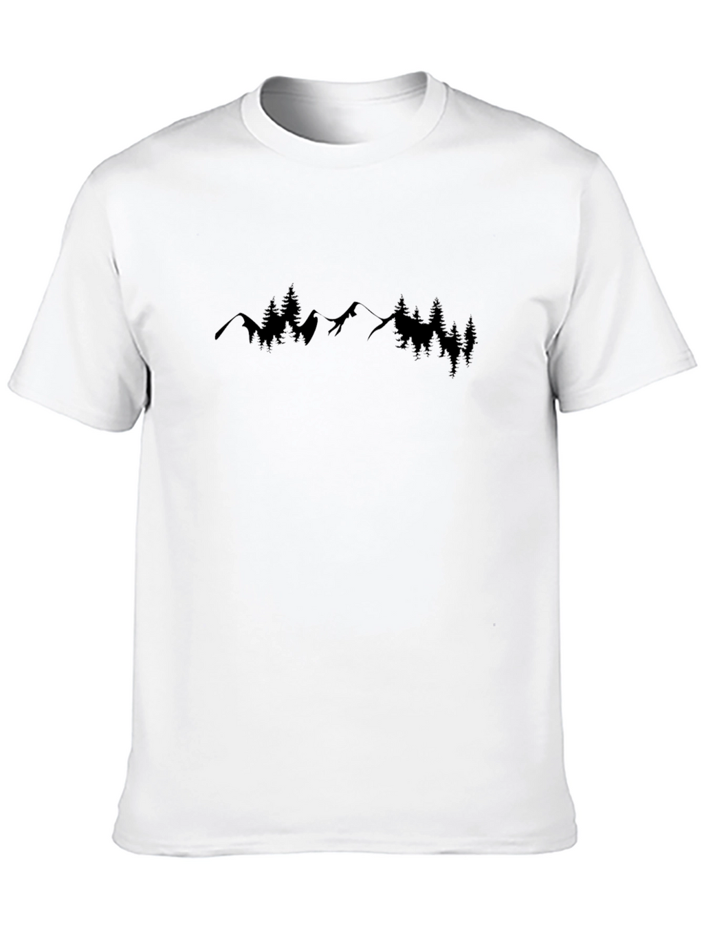 Mountain Silhouette Graphic T-Shirt