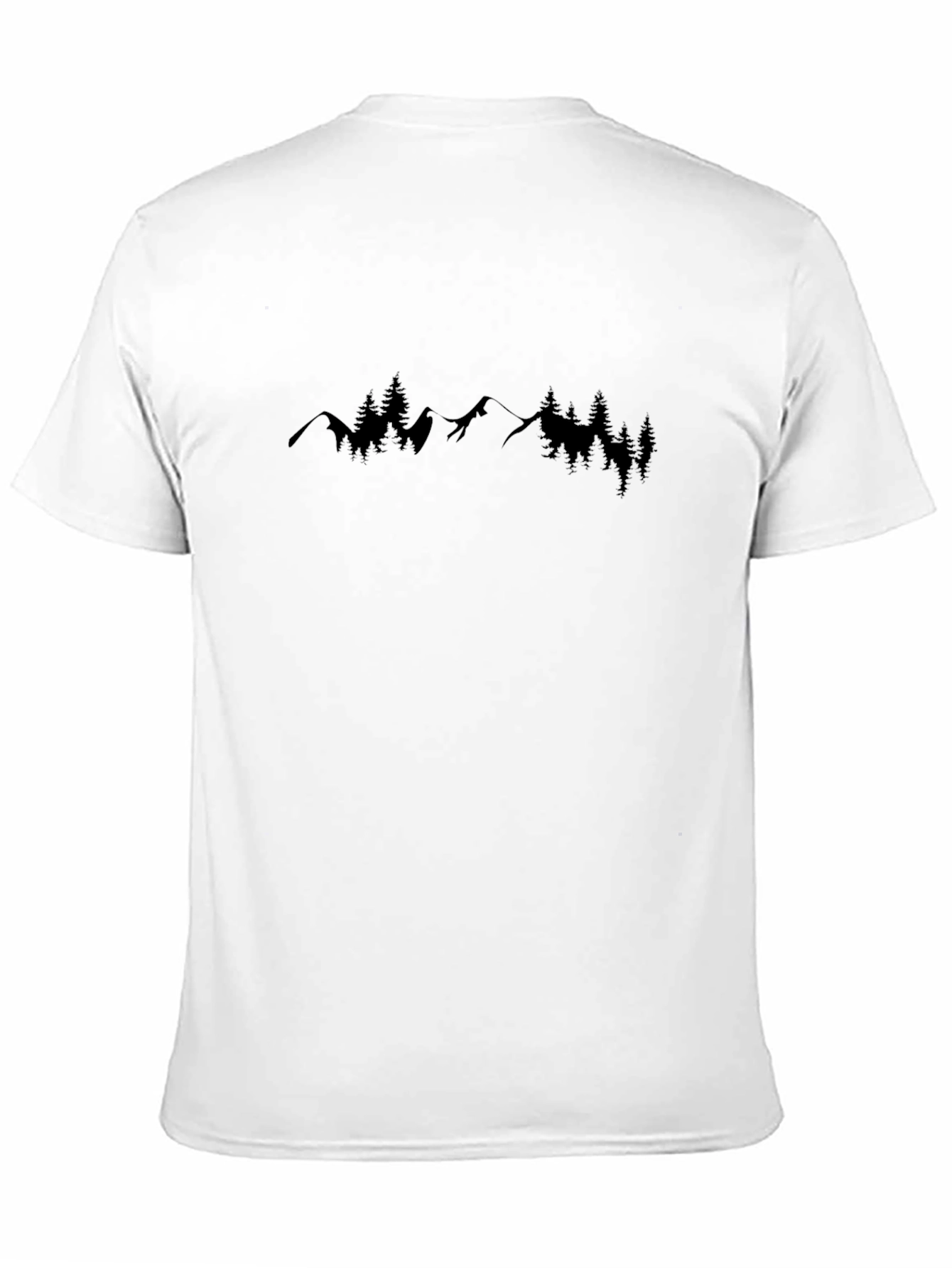Mountain Silhouette Graphic T-Shirt