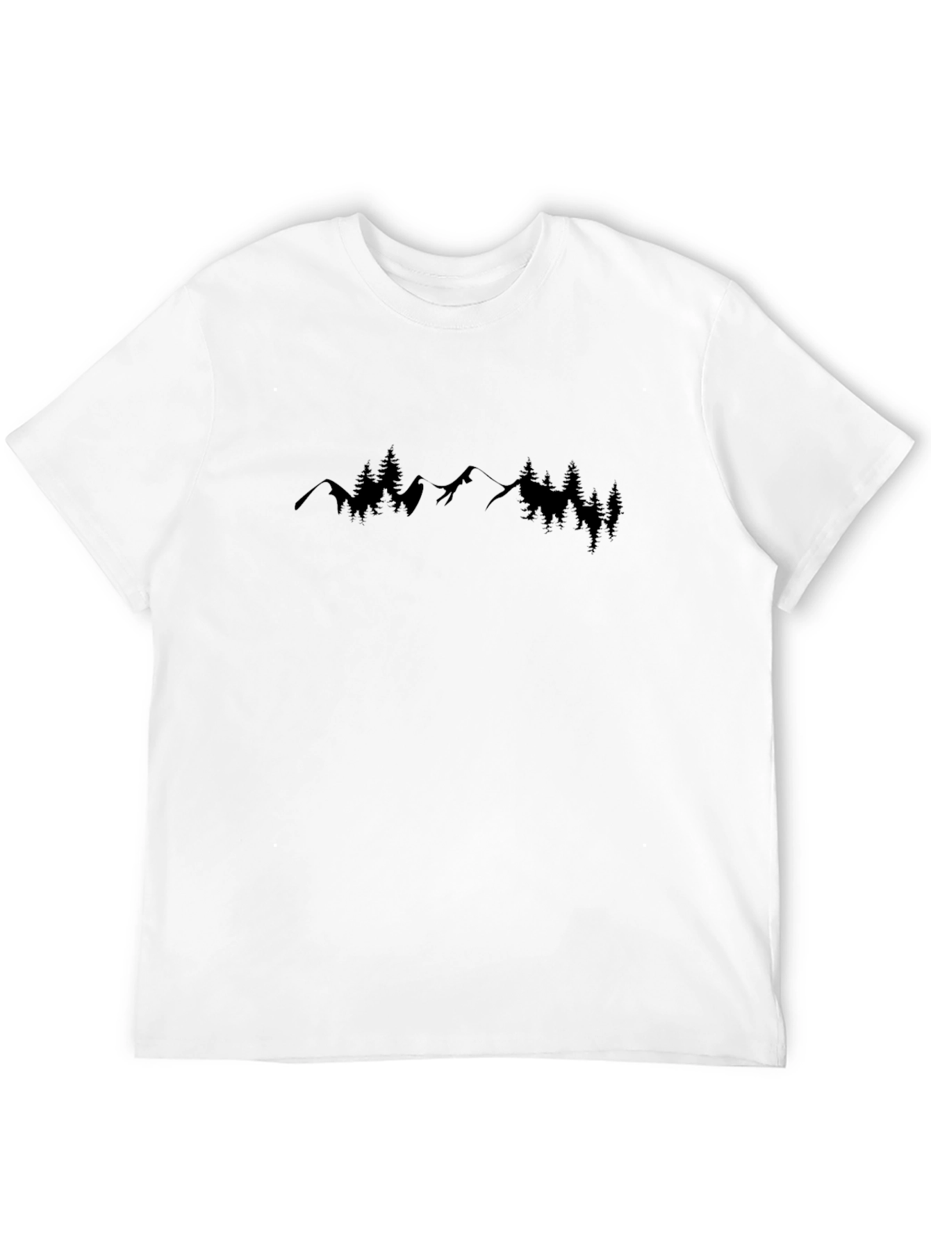 Mountain Silhouette Graphic T-Shirt