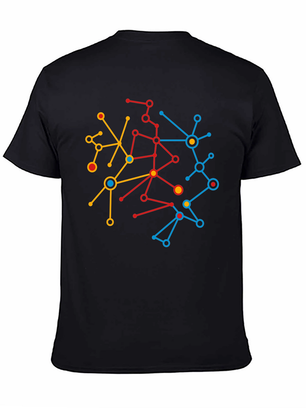 Abstract Network Graphic Tee