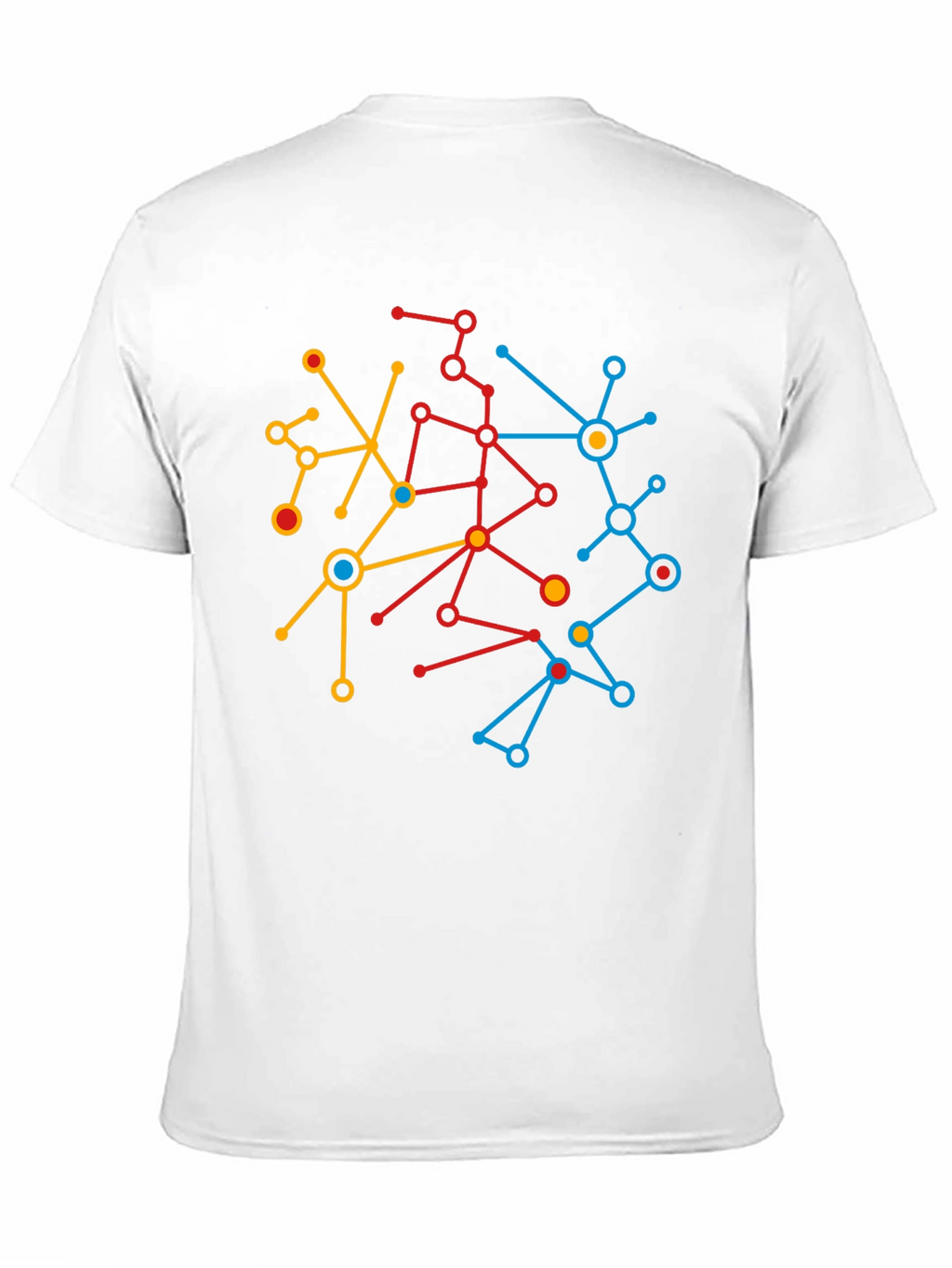 Abstract Network Graphic Tee