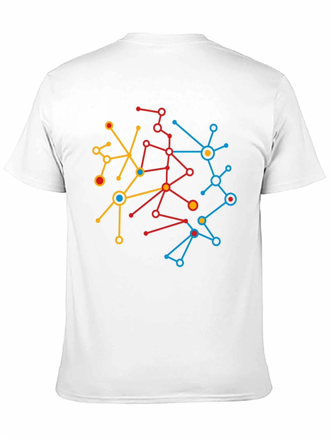 Abstract Network Graphic Tee