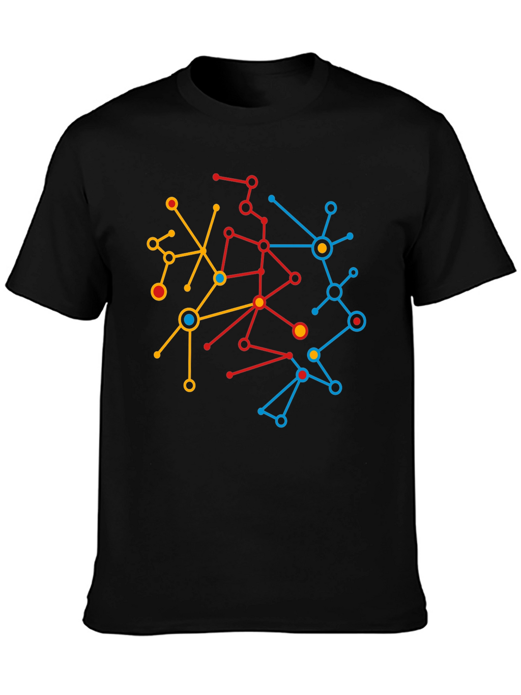 Abstract Network Graphic Tee