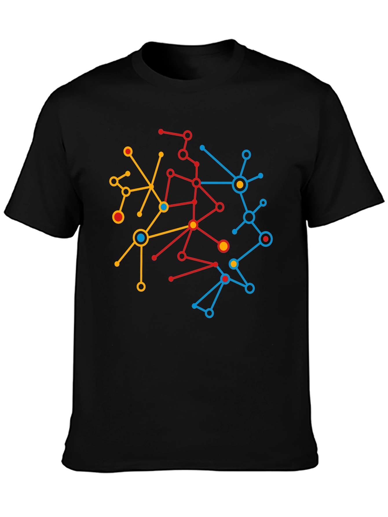 Abstract Network Graphic Tee