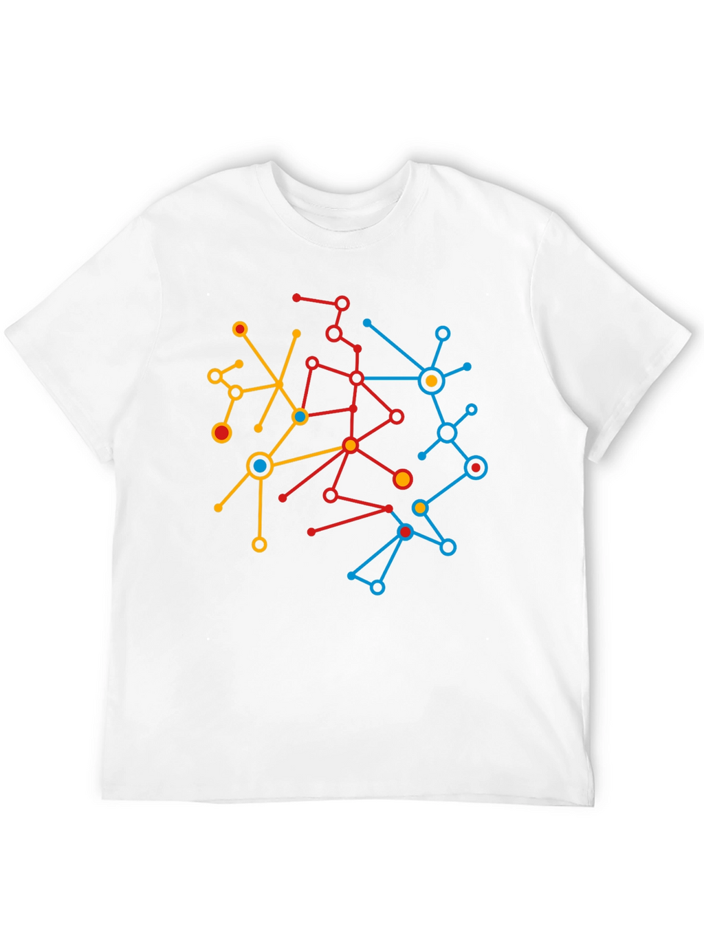 Abstract Network Graphic Tee