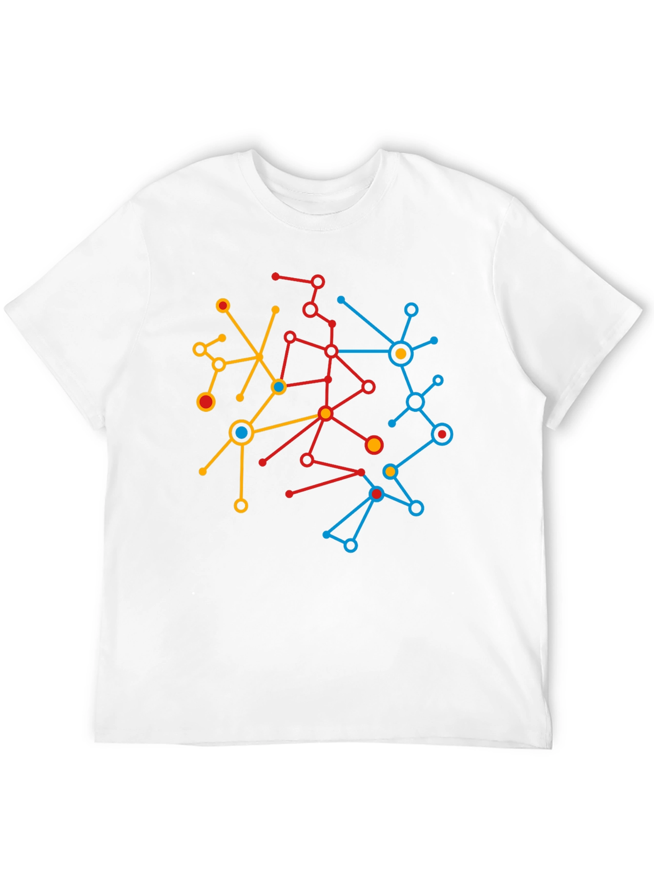 Abstract Network Graphic Tee