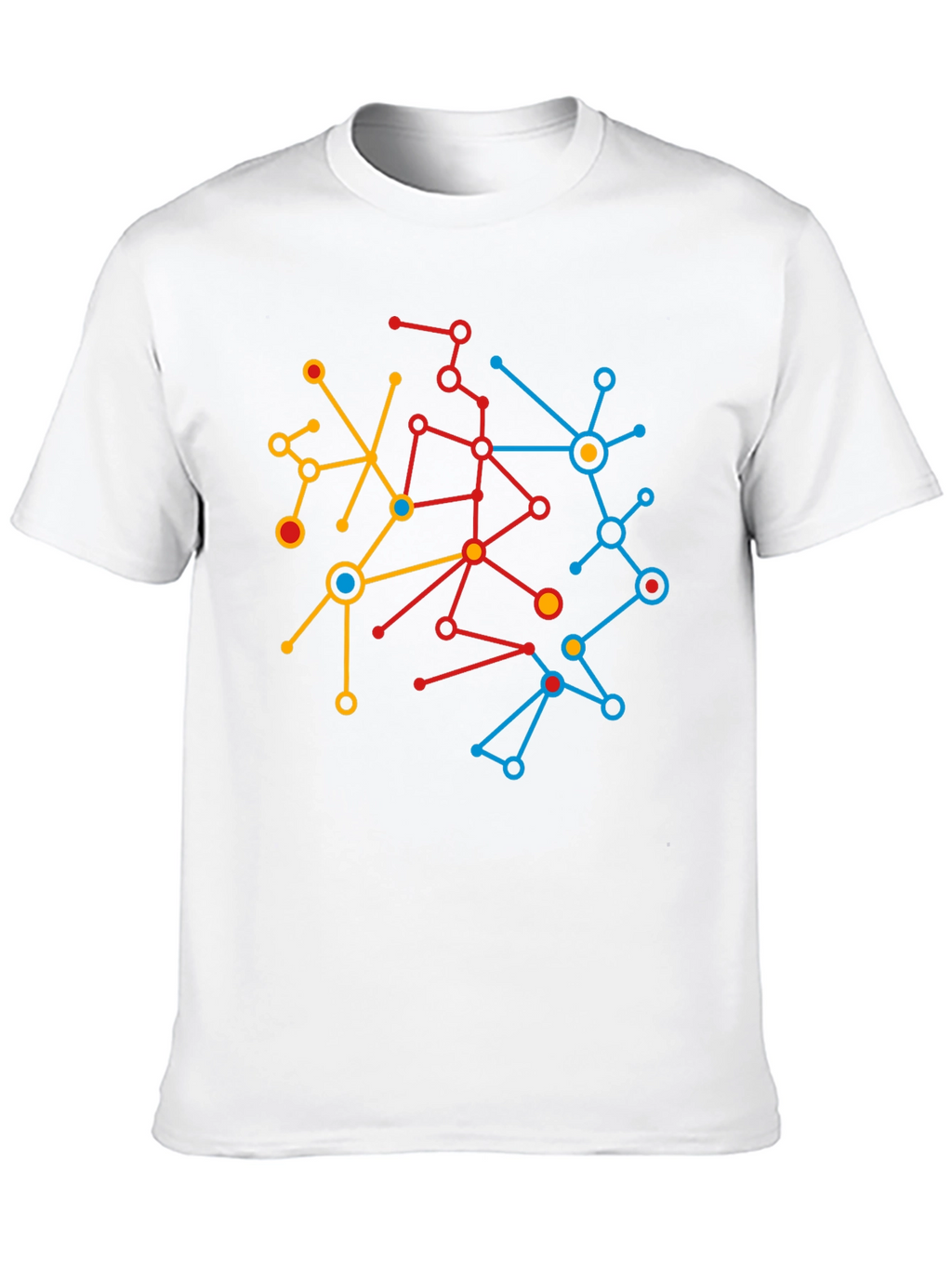Abstract Network Graphic Tee