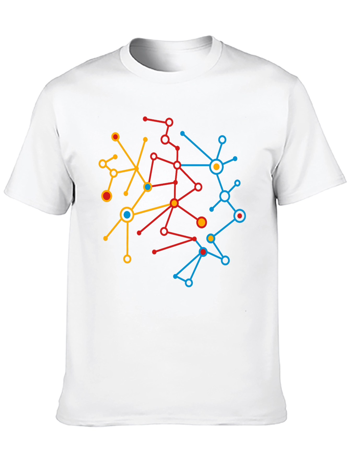 Abstract Network Graphic Tee