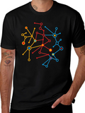 Abstract Network Graphic Tee