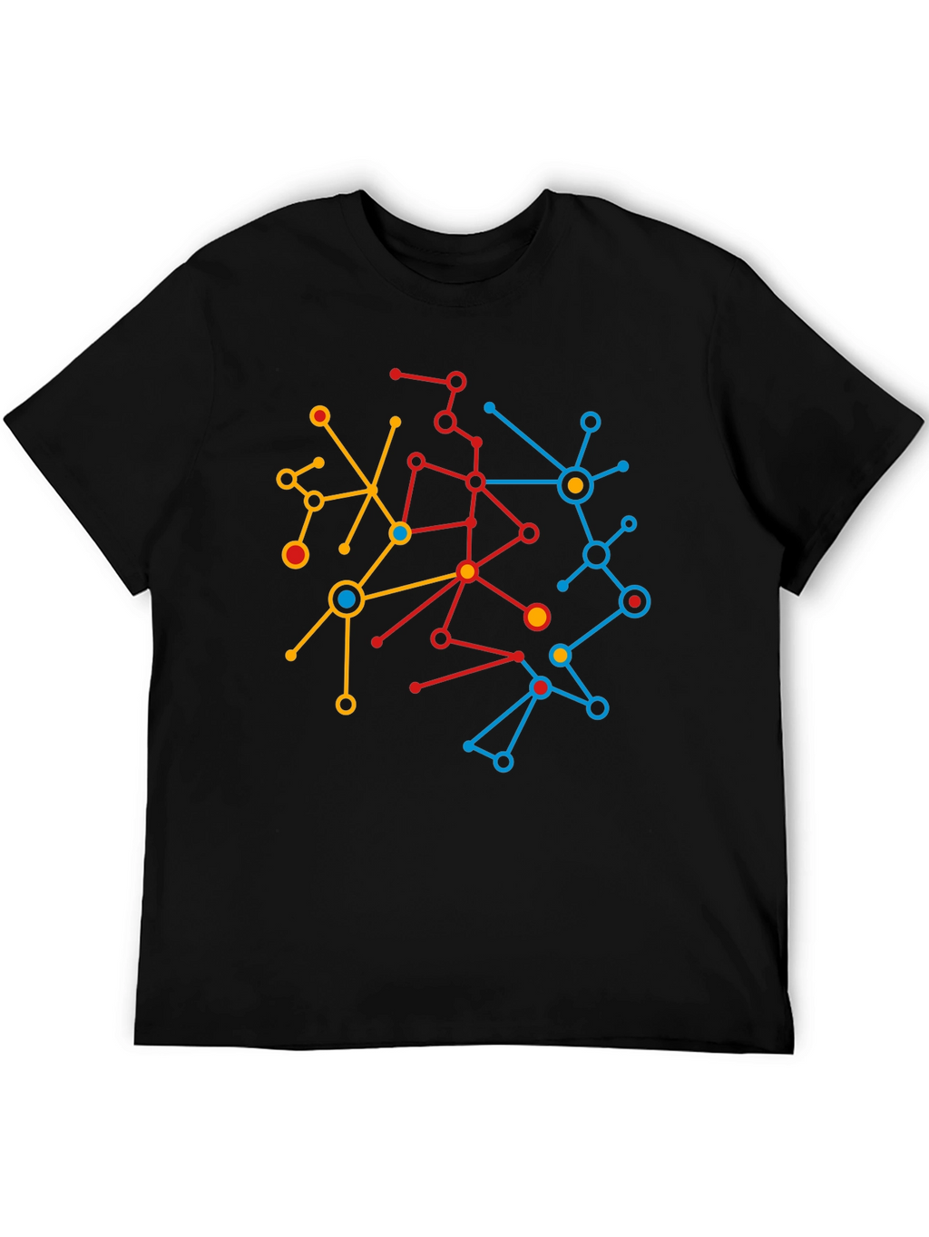 Abstract Network Graphic Tee