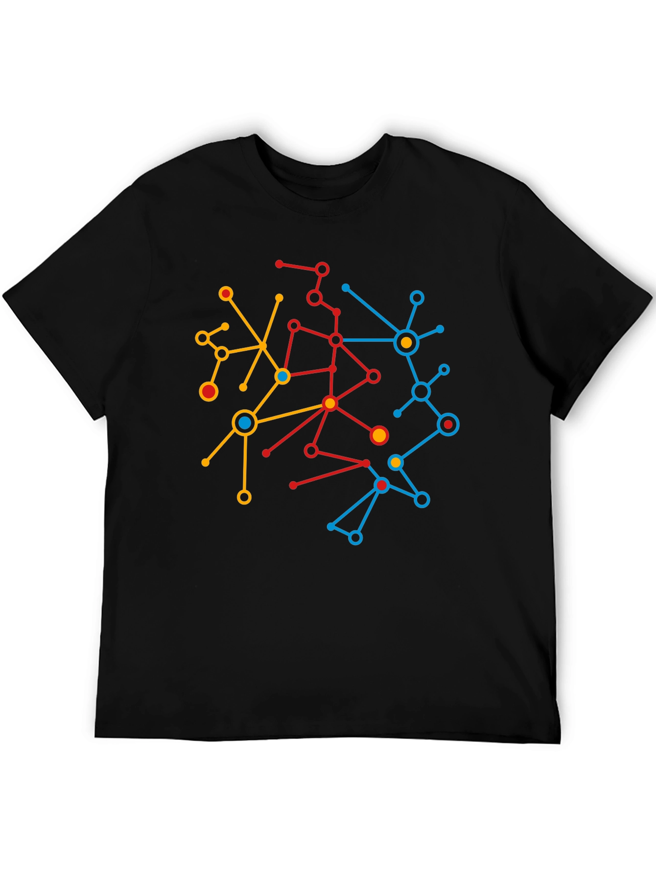 Abstract Network Graphic Tee