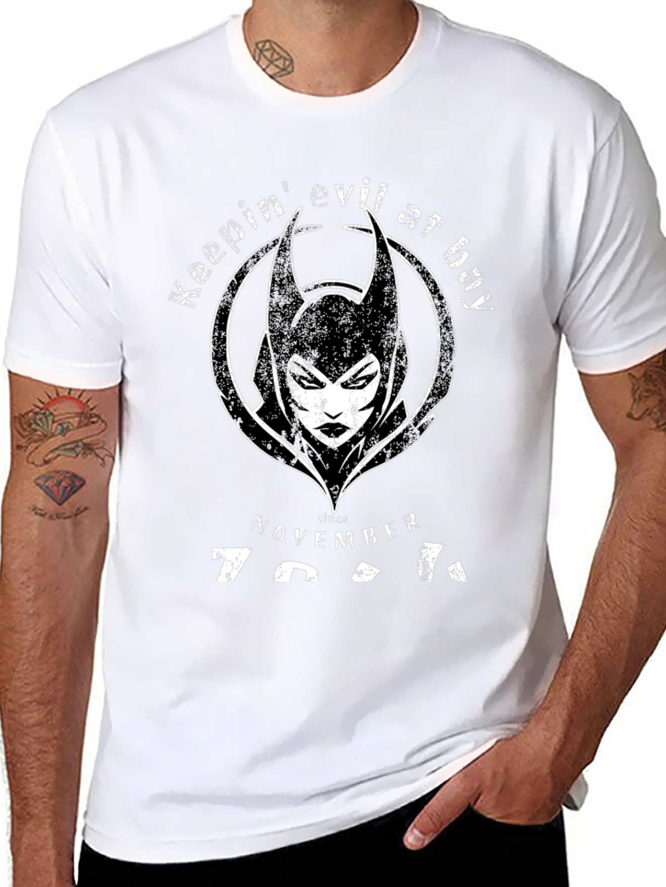 Keepin Evil at Bay T-Shirt - November 1974