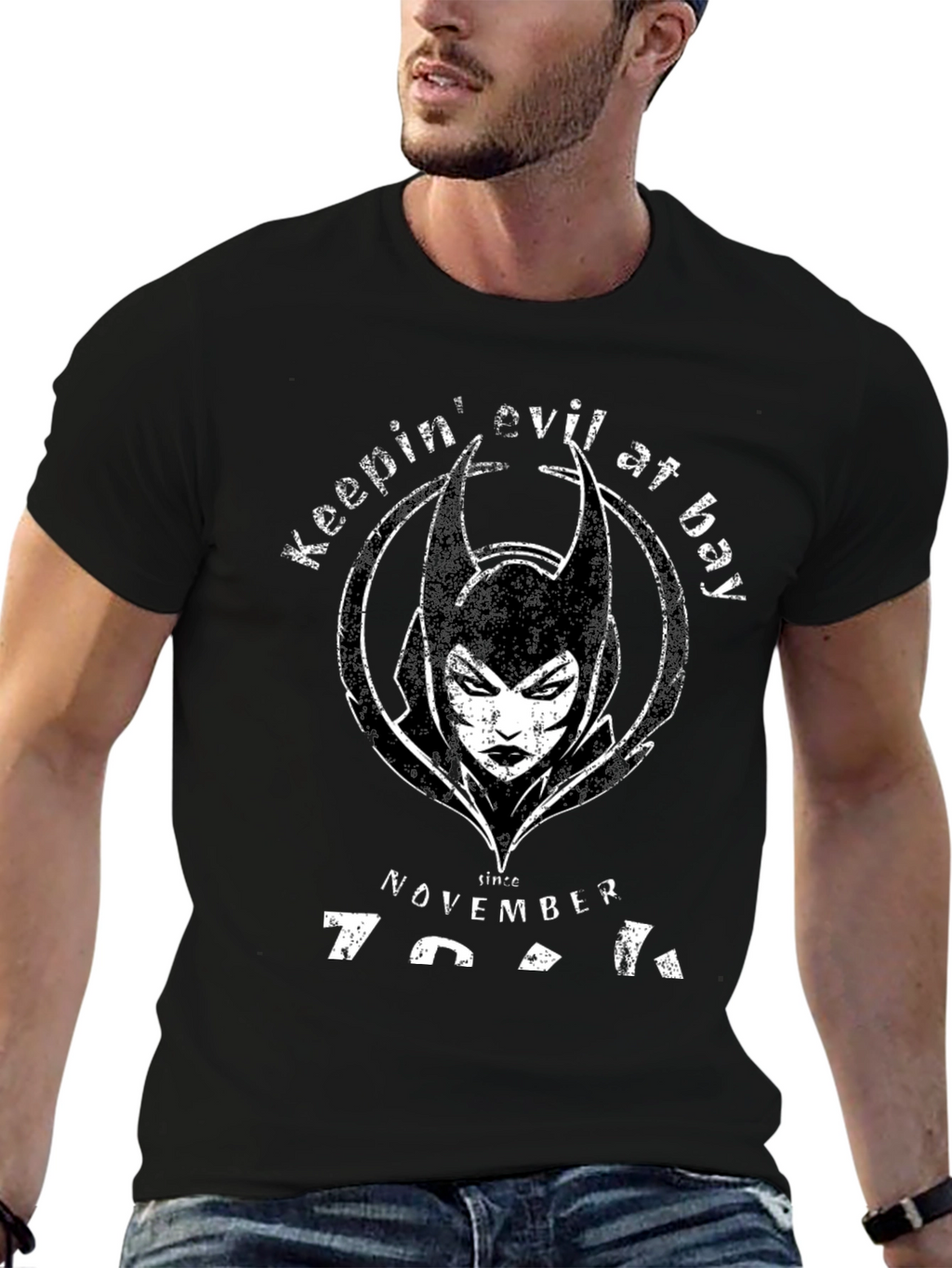 Keepin Evil at Bay T-Shirt - November 1974