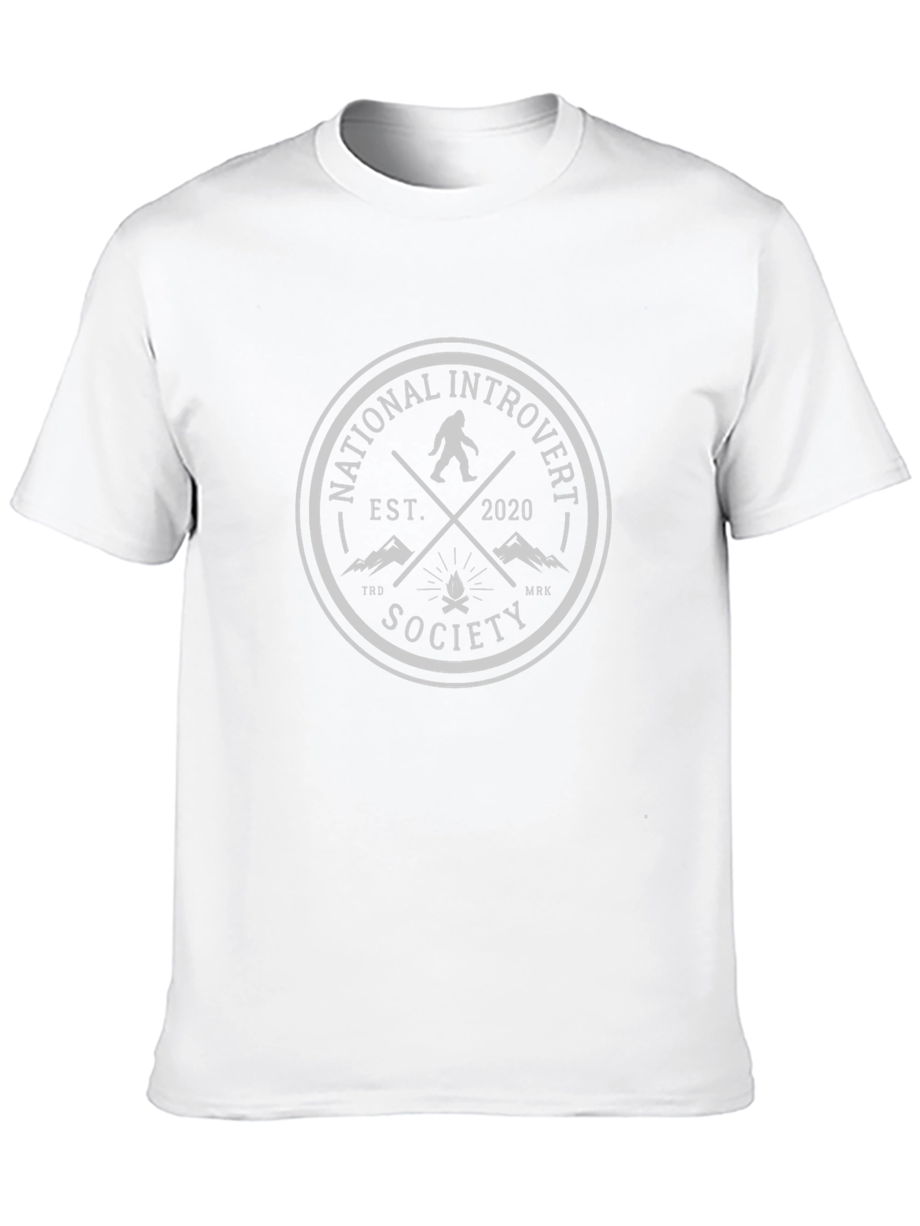 National Introvert Society Bigfoot T-Shirt