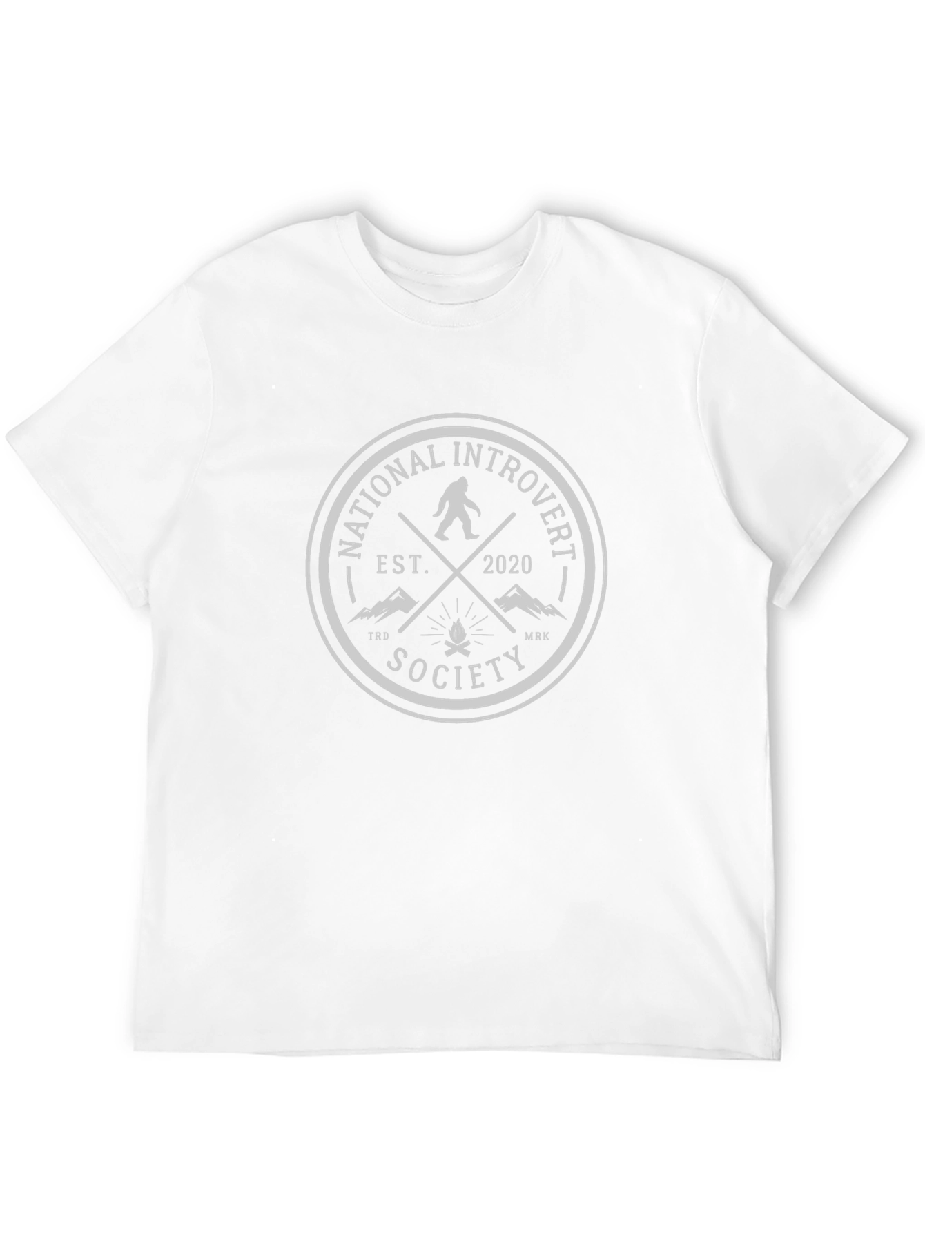 National Introvert Society Bigfoot T-Shirt