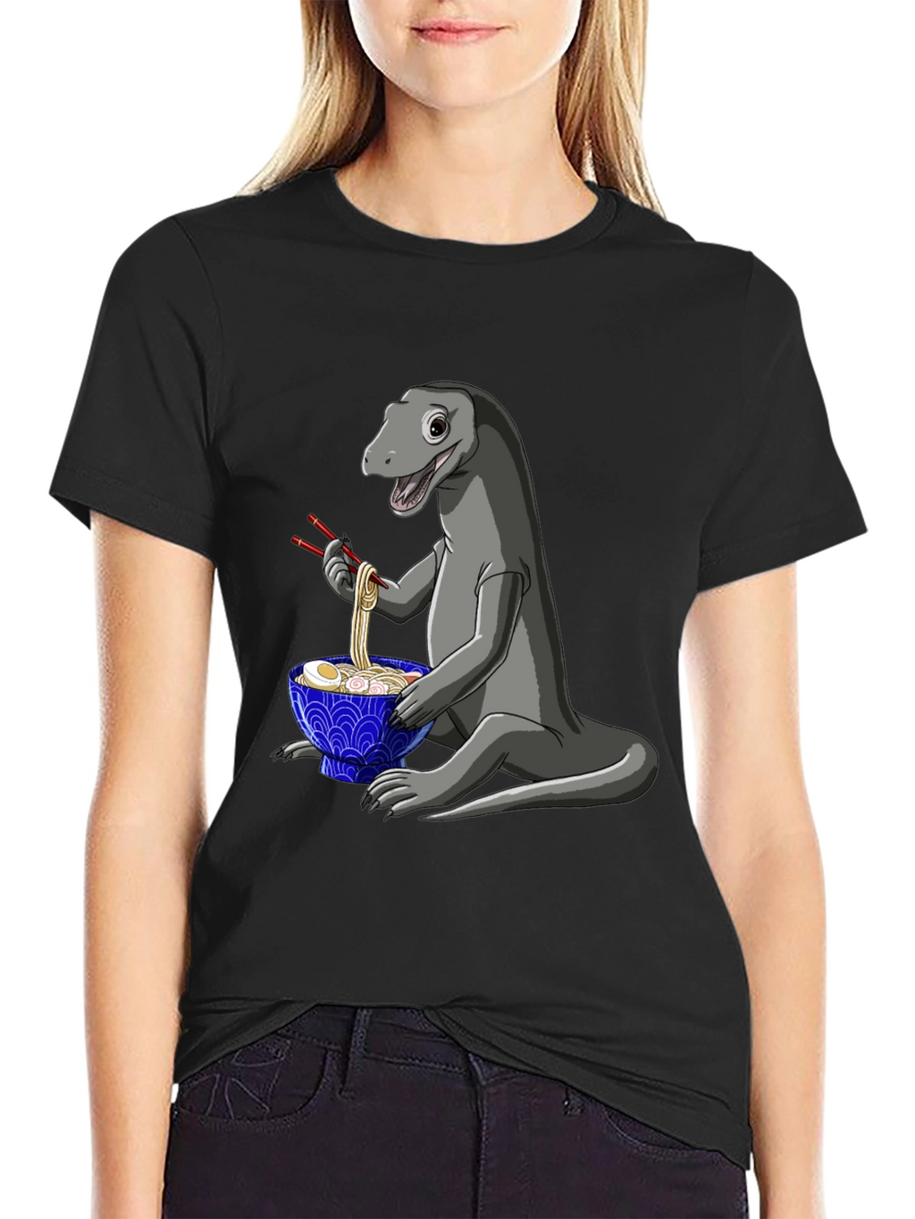 Ramen Loving Lizard T-Shirt