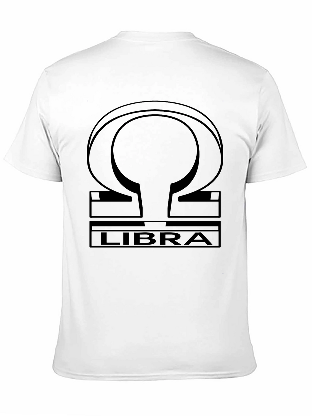 Libra Zodiac Symbol Graphic T-Shirt